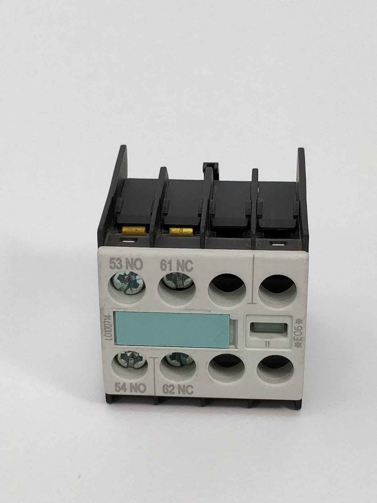 Siemens 3RH1911-1FA11 Auxiliary switch block E:06 3 Pcs
