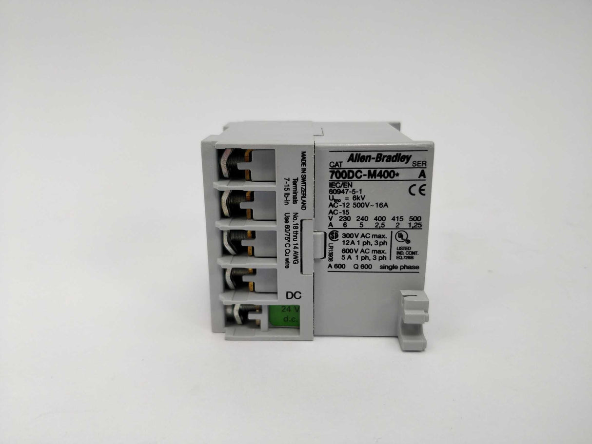 AB 700DC-M400D24S Control relay Ser.A 24V DC diode