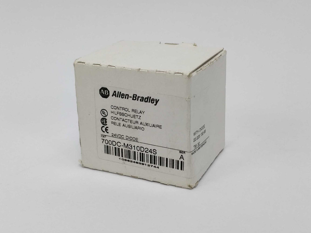 AB 700DC-M310D24S Control relay Ser.A 24V DC diode