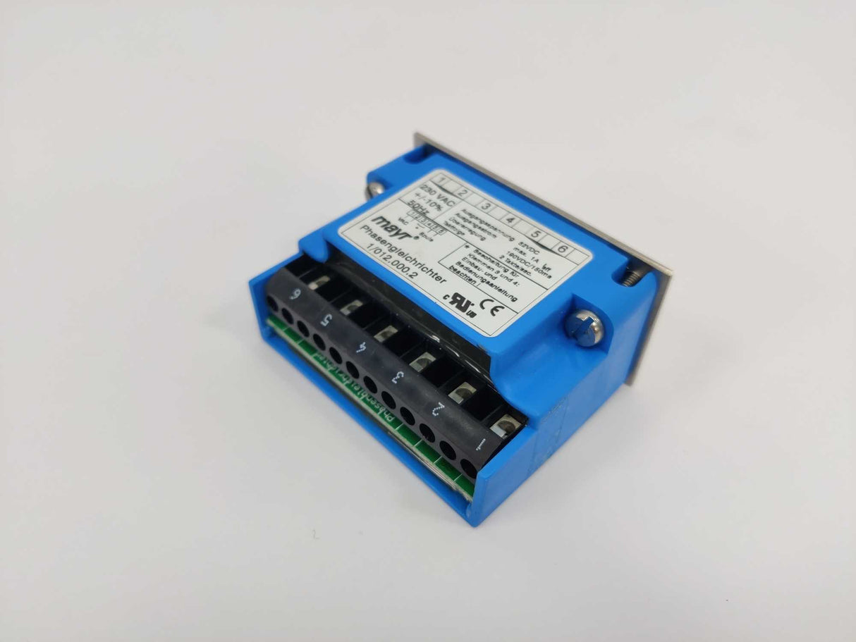 Mayr 1/012.000.2 RECTIFIER