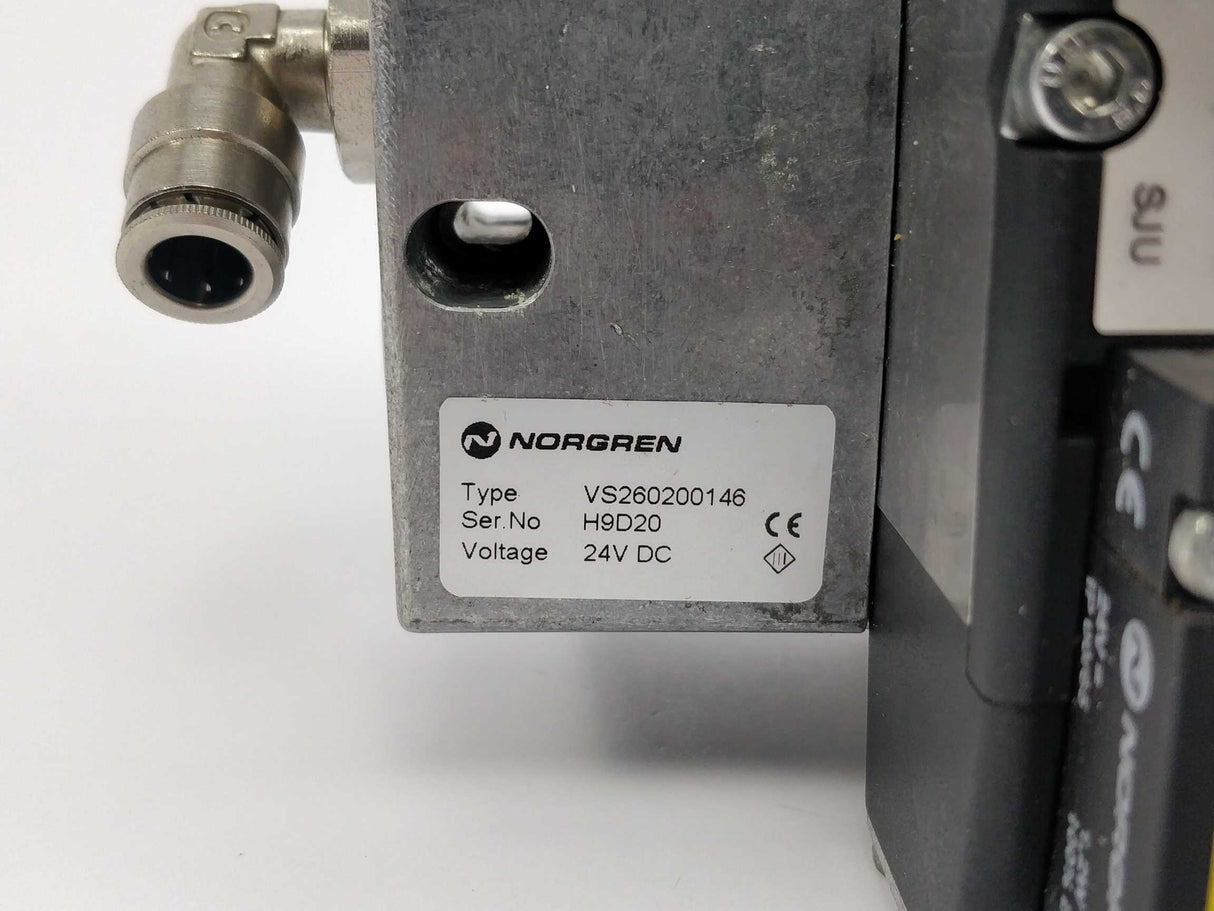 NORGREN VS260200146 with VS26S511DF313A