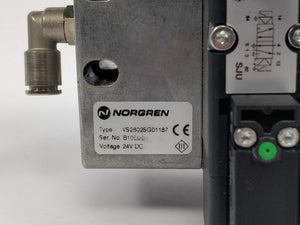 NORGREN VS2602SG01187 with VS26S511DF313A