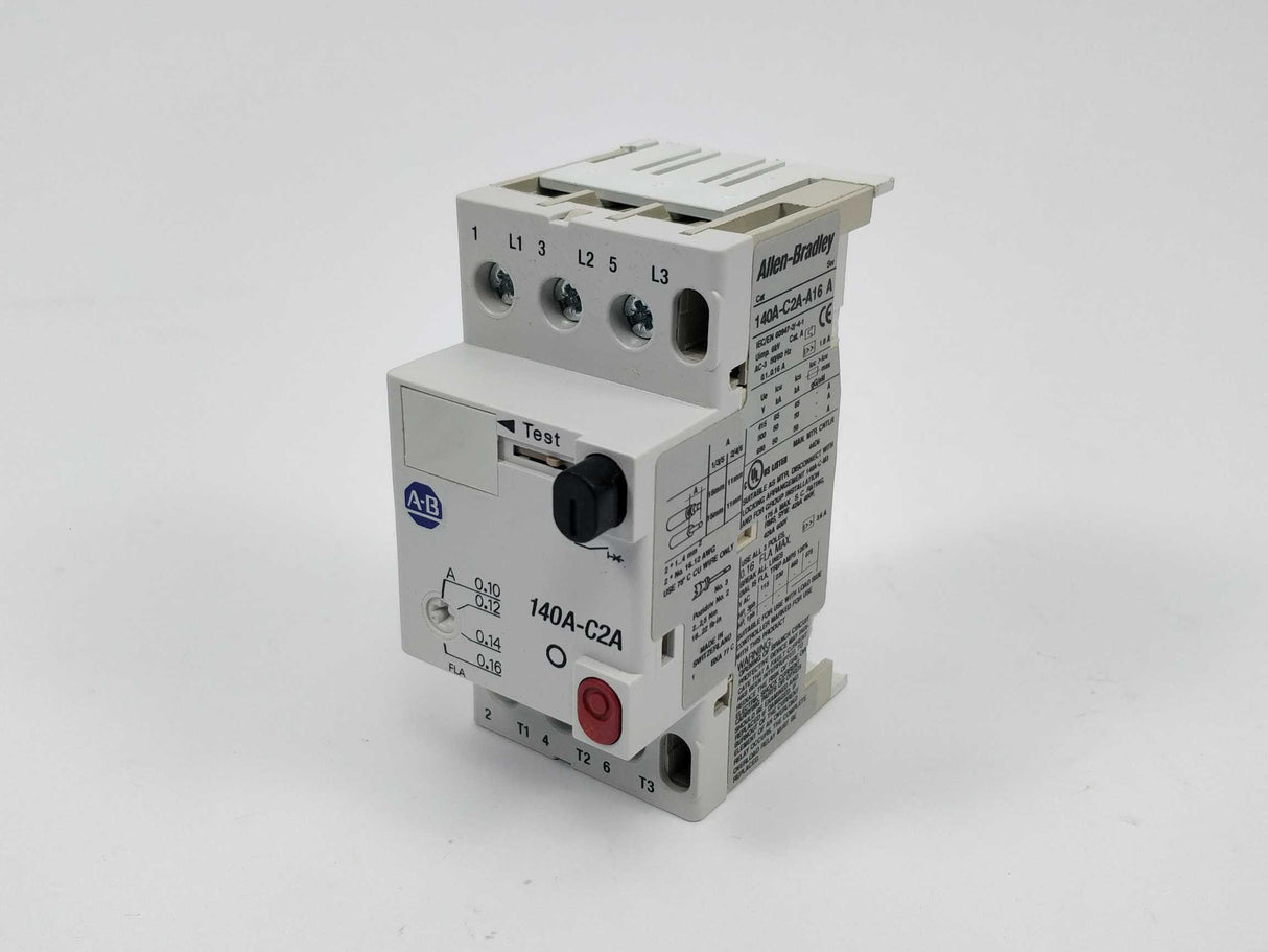 AB 140A-C2A-A16 Manual Motor Starter, Ser. A