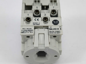 AB 194L-A12-1784 ON-OFF Switch, Ser. A