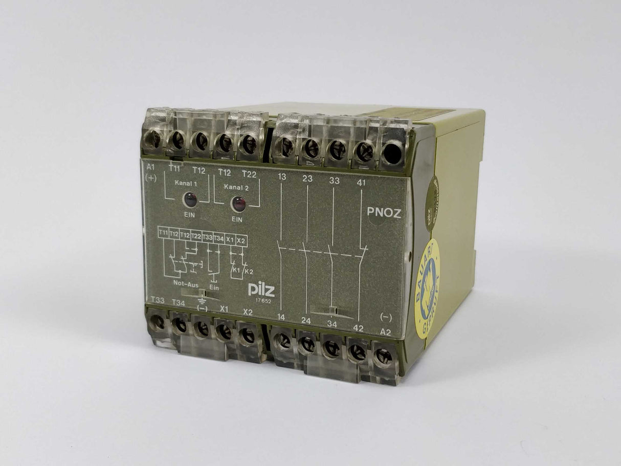Pilz PNOZ/220V/3A/1R Safety Relay