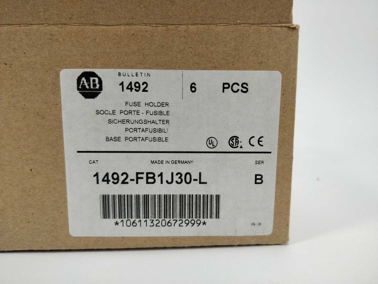 AB 1492-FB1J30-L Fuse Holder, SER. B