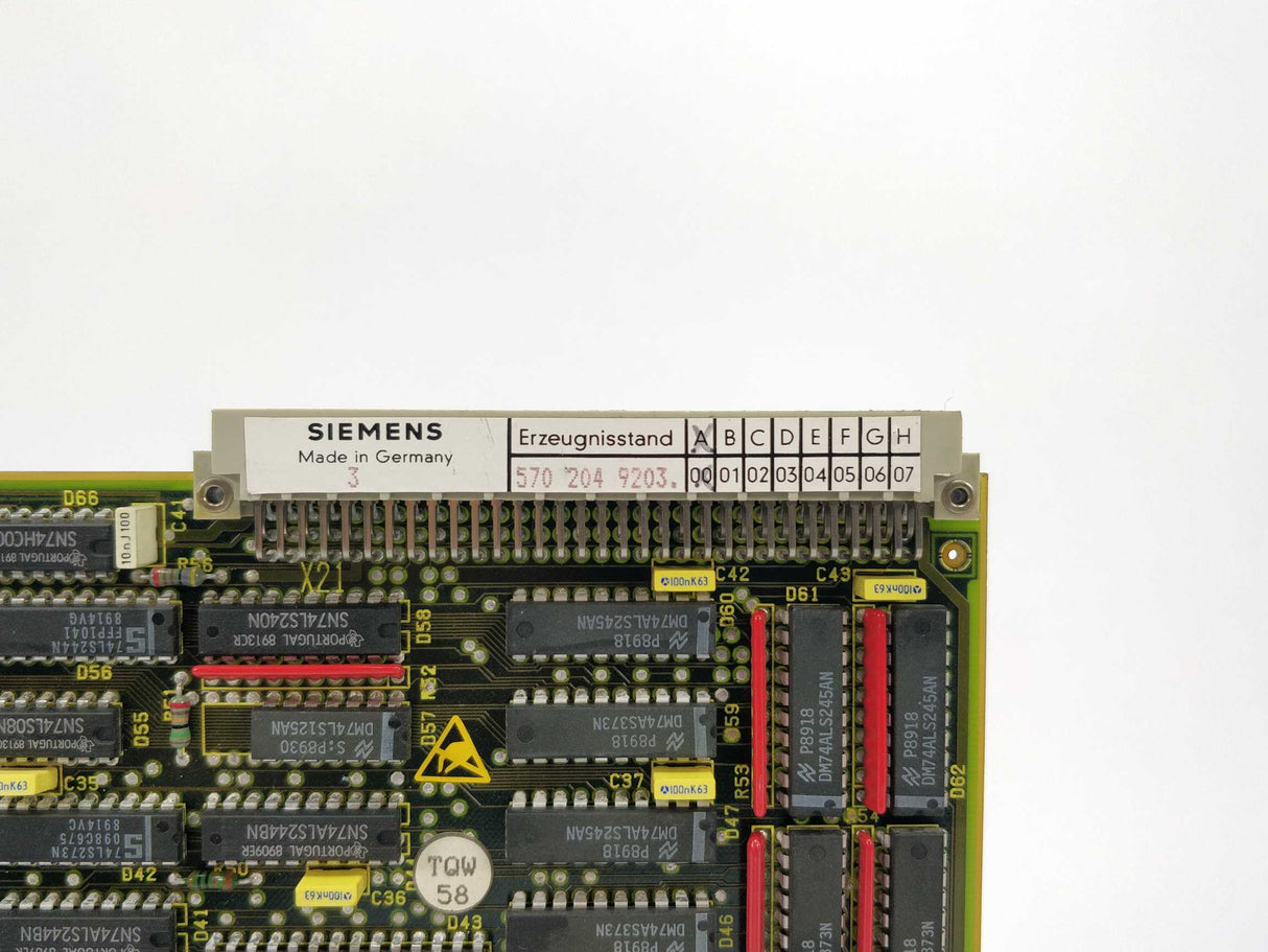 Siemens 6FX1120-4BC02 SINUMERIK, CPU Board, E. A