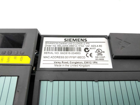 Siemens 6SL3244-0BB12-1FA0 CU240E-2 PN