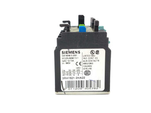 Siemens 3RH1921-2HA22 Auxiliary switch block E06