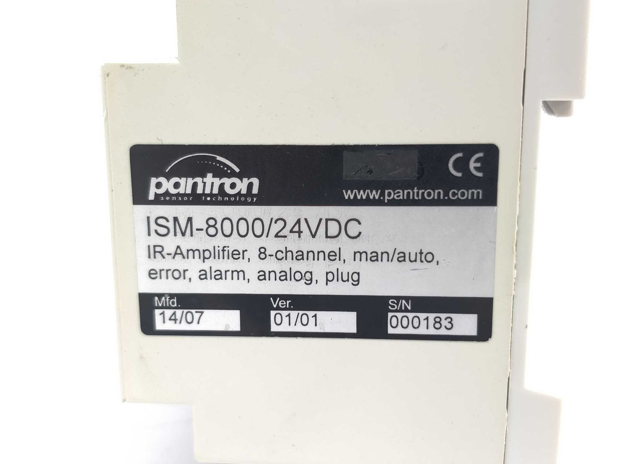 Pantron ISM-8000/24VDC Infrared Multiplexer Ver.01/01