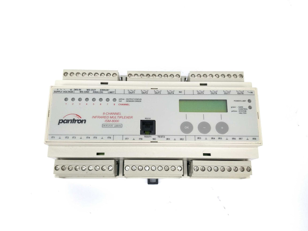 Pantron ISM-8000/24VDC Infrared Multiplexer Ver.01/01