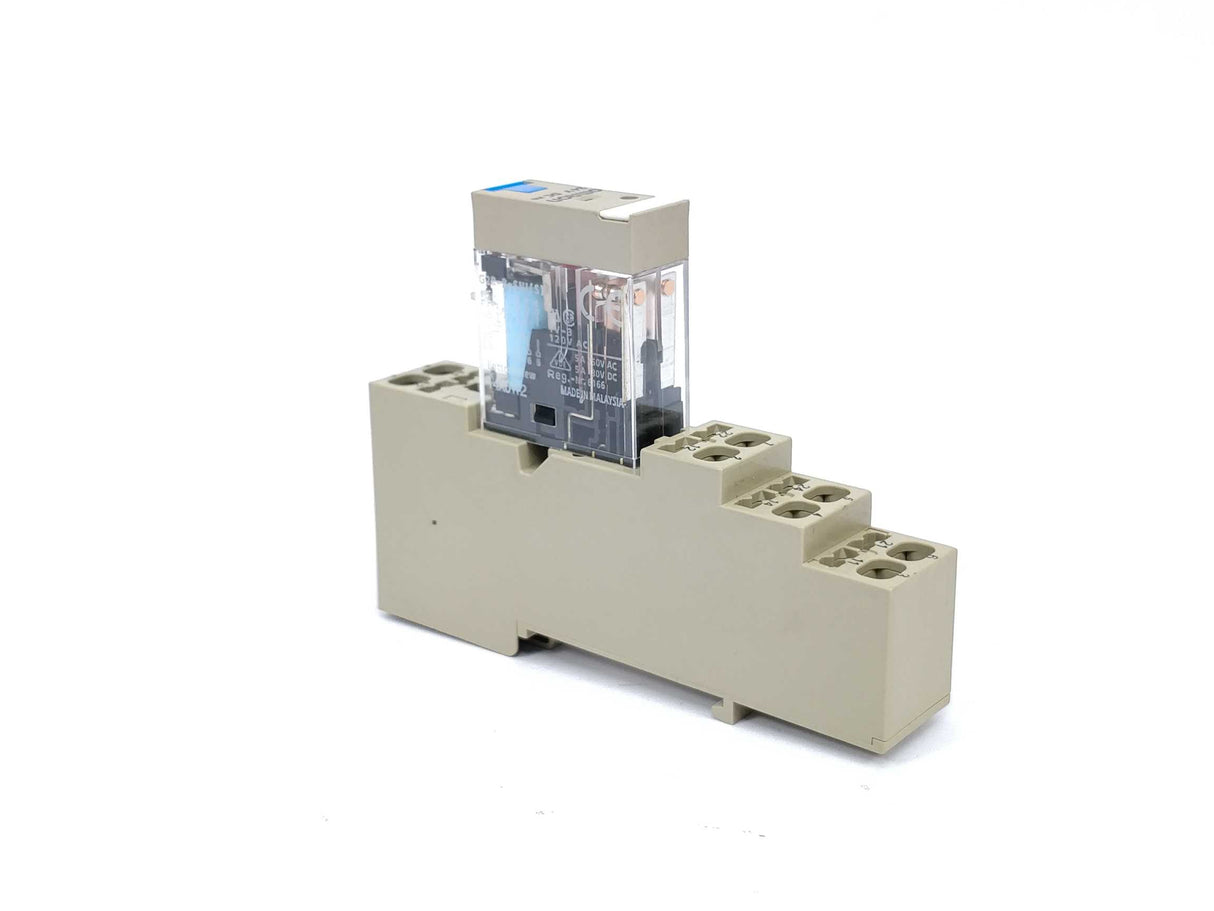 OMRON G2R-2-SNI(S) Plug in Relay with P2RF-08-S socket
