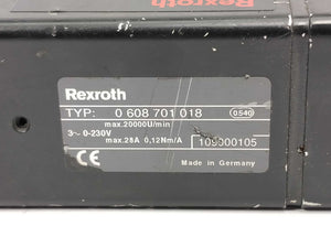 Bosch Rexroth 0608701018 EC304 0608720040 4GE59