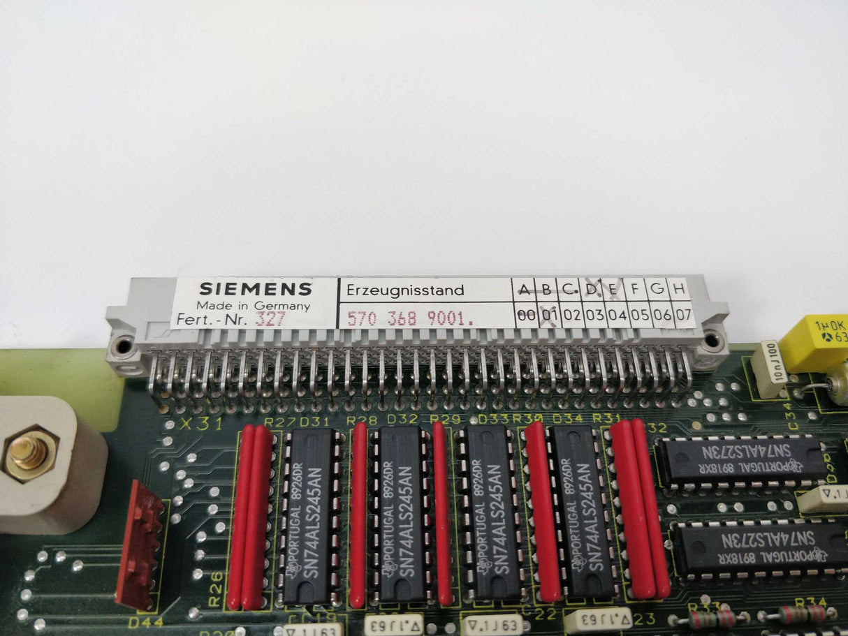 Siemens 6FX1136-8BA00 SINUMERIK 800