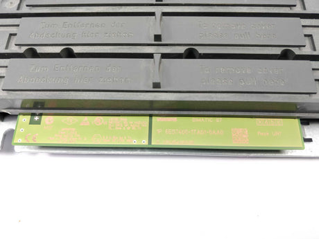 Siemens 6ES7400-1TA01-0AA0 Simatic S7-400 rack UR1 E03