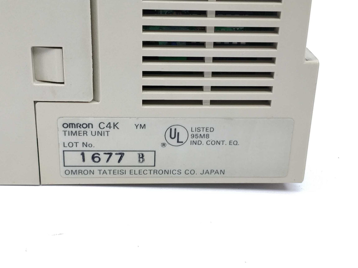 OMRON C4K-TM Timing Module with C4K-CN502 Connector