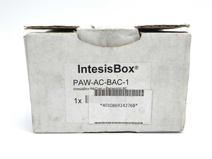 Intesis Software PA-AC-BAC-1 BACnet Interface AC unit