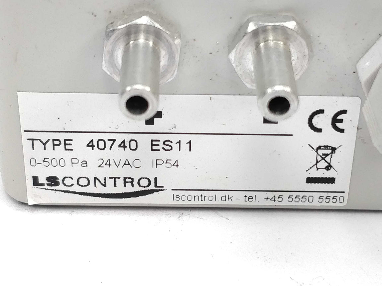 LSCONTROL 40740ES11 Pressure Transducer ES11 0-500Pa 24VAC