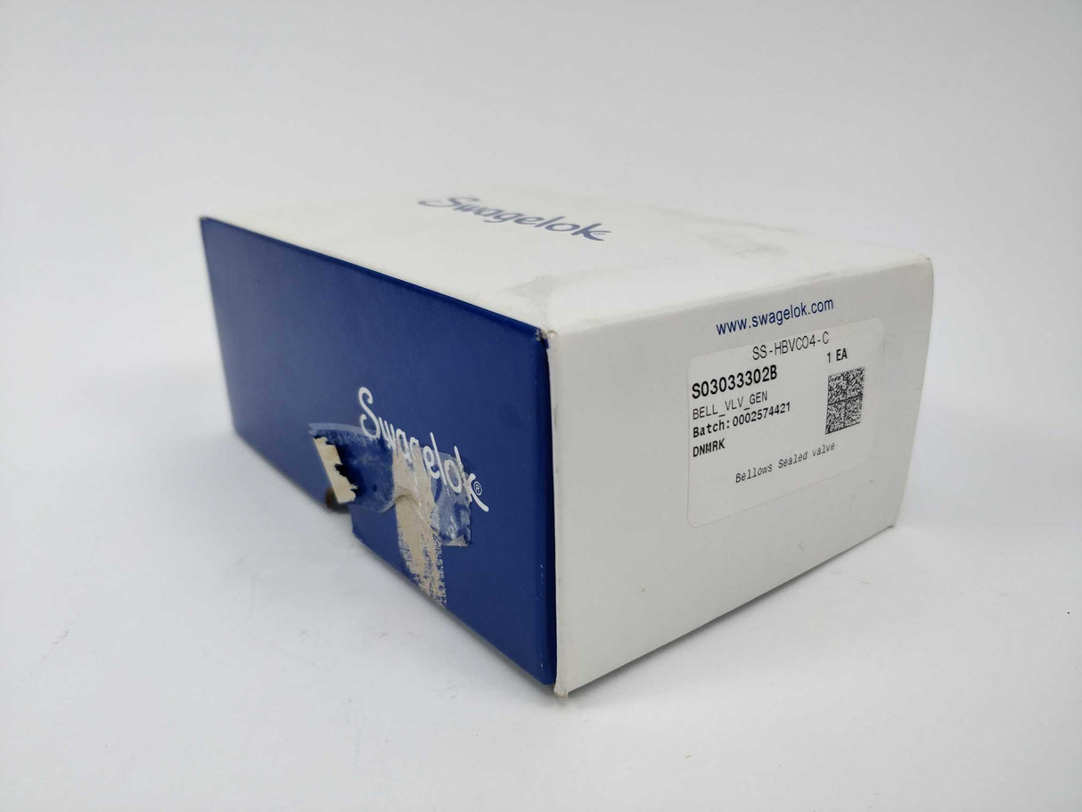 Swagelok SS-HBVC04-C Bellows sealed valve S03033302B