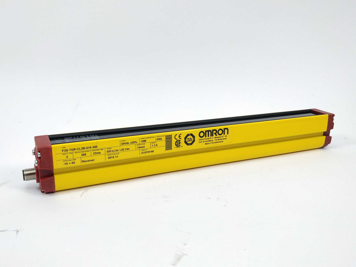 OMRON F3S-TGR-CL2B-014-300 Safety Light Curtain 24VDC
