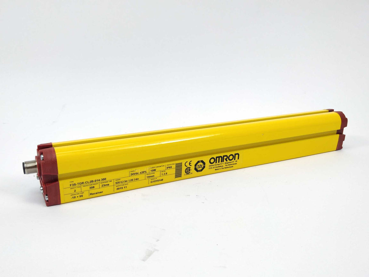 OMRON F3S-TGR-CL2B-014-300 Safety Light Curtain 24VDC