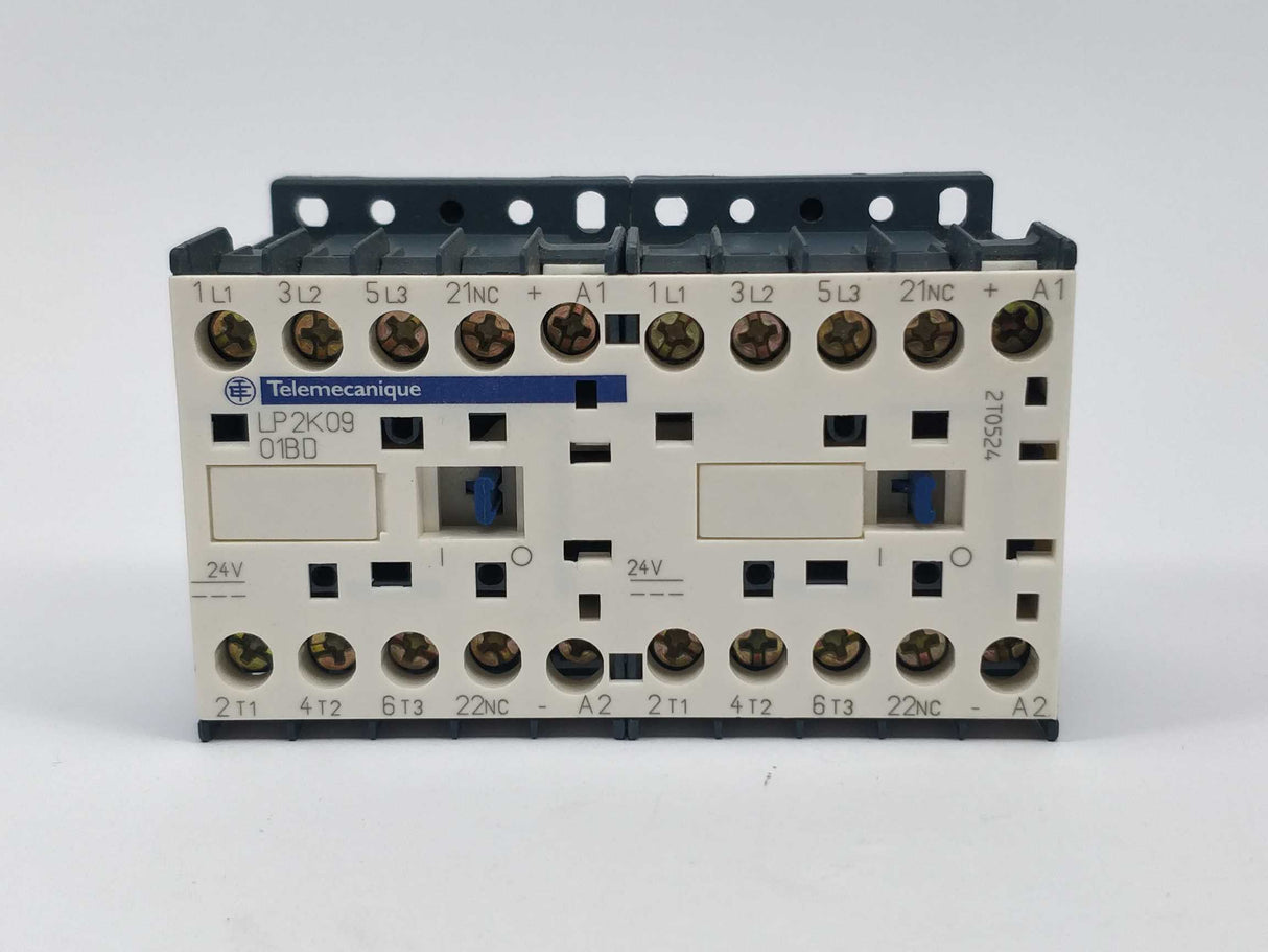 TELEMECANIQUE LP2K0901BD 24 VDC Coil REVERSING STARTER