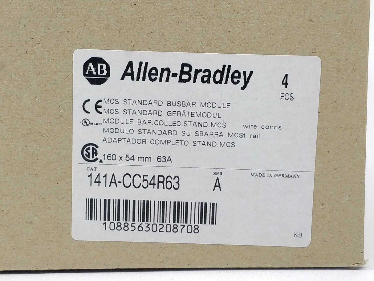 AB 141A-CC54R63 MCS Standard Busbar Adaptor Module, Ser. A