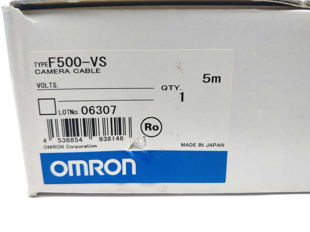 OMRON F500-VS F500-VSP Camera cable 5m