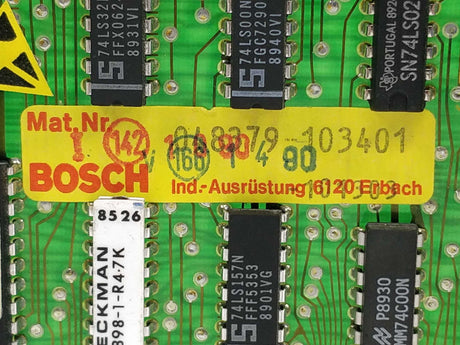 Bosch 048379-103401 ZE401 Board