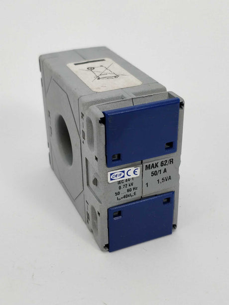 Deif MAK 62/R Current Transformer 50/1 A 0.72kV 50-60Hz 1.5VA