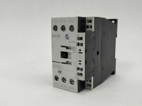 Eaton XTCEC025C10 Contactor, 3 pole 24-27VDC DILMC25-10