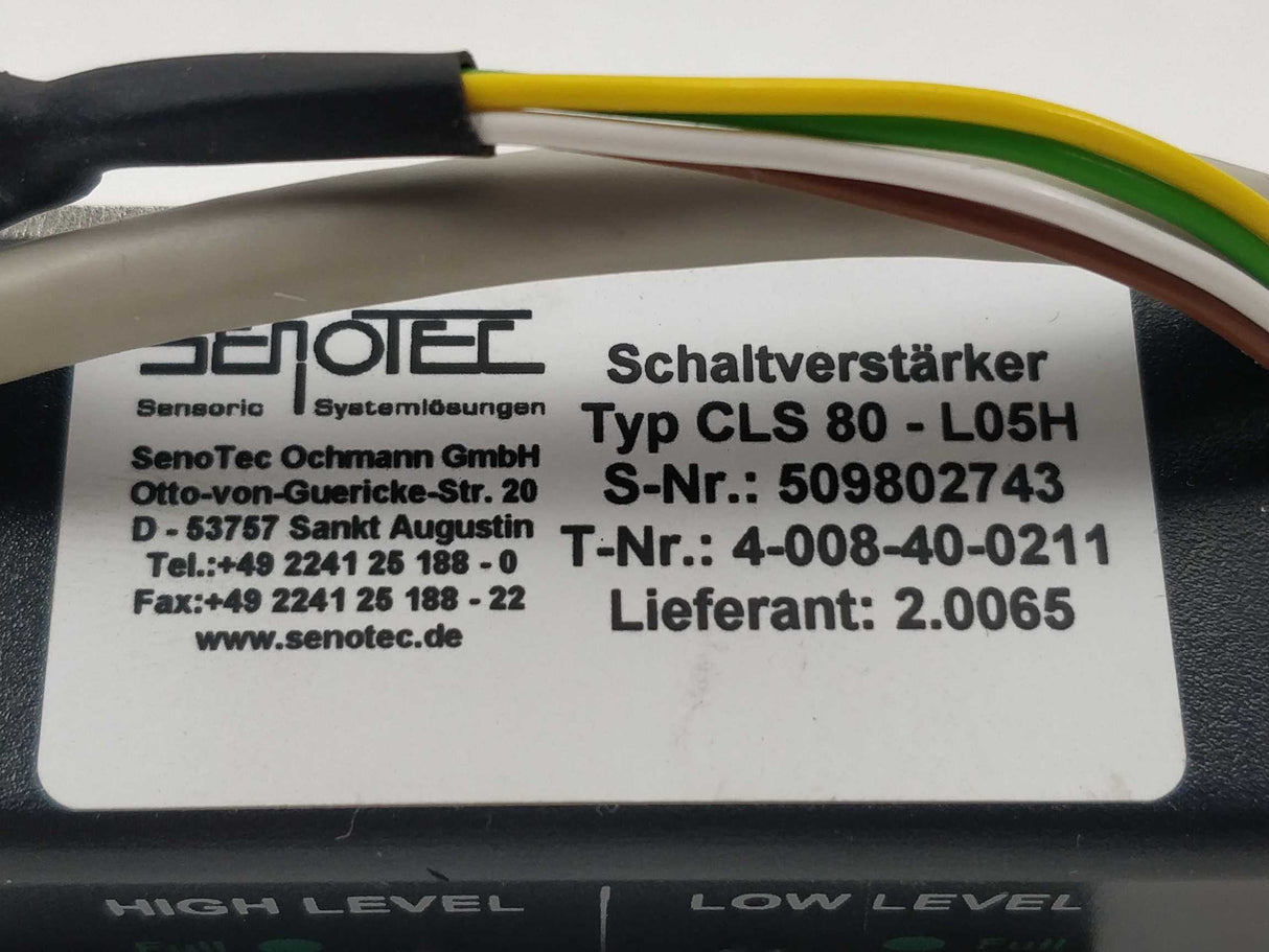 SenoTEC CLS 80-L05H <1f Amplifier
