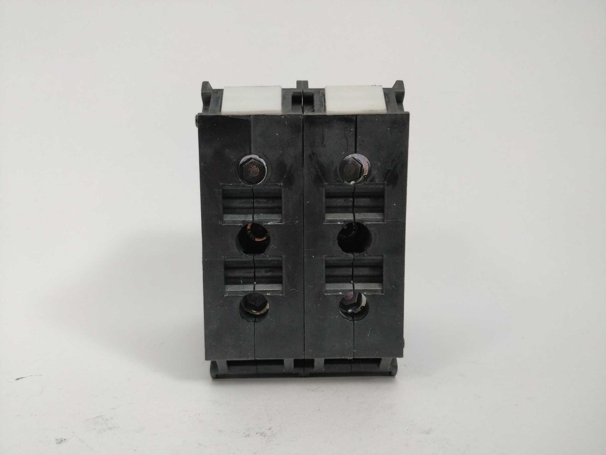 Connectwell CTS95/120N Feed Through Terminal Block black 2pcs