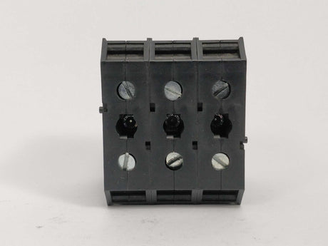Connectwell CTS50/70N Feed Through Terminal Block black 3pcs