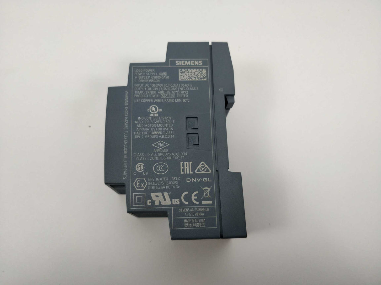 Siemens 6EP3331-6SB00-0AY0 Power Supply