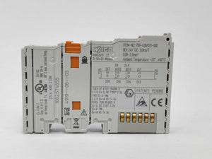 Wago 750-430 8-channel digital input; 24 VDC; 3 ms