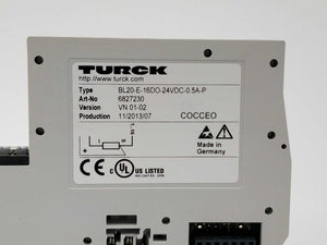 Turck BL20-E-16DO-24VDC-0.5A-P BL20 Economy Module