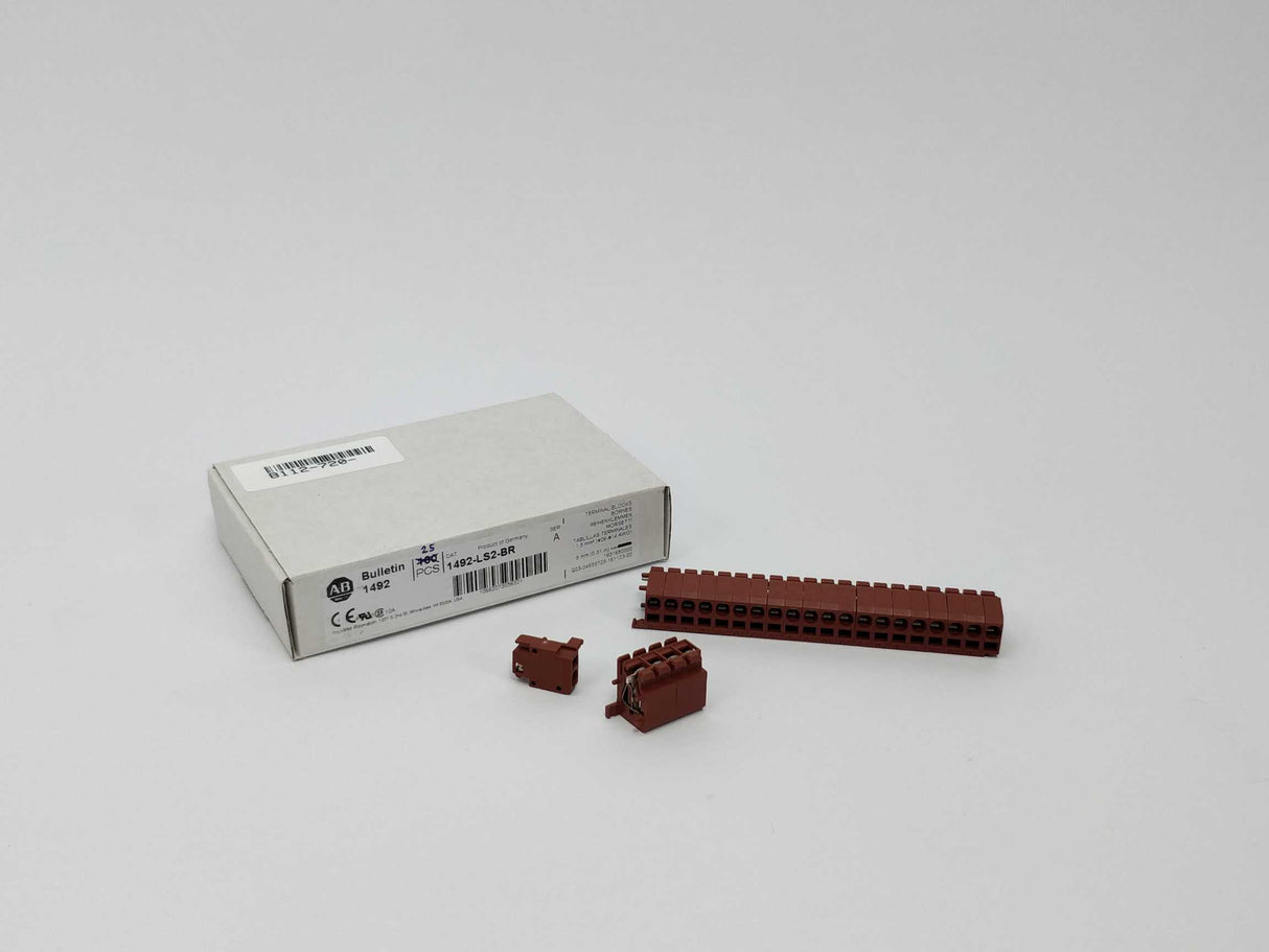 AB 1492-LS2-BR 25 Pcs. Terminal Block  Ser A