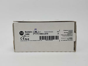 AB 1492-LG10 10 Pcs. IEC Terminal Block  Ser A