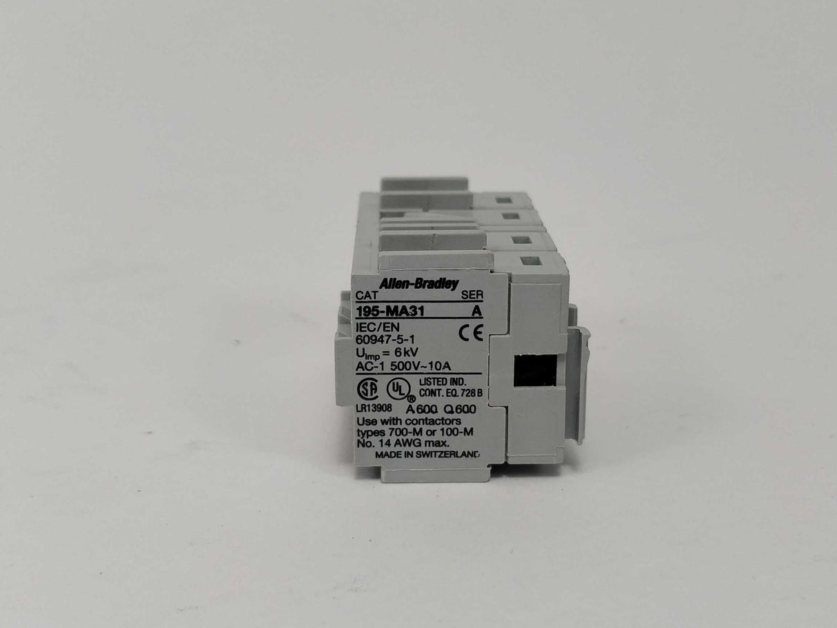 AB 195-MA31 Auxiliary contact Ser.A