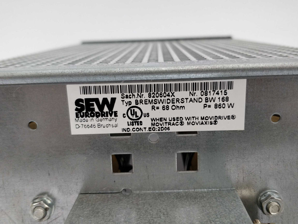 SEW-EURODRIVE  820604x Dynamic brake resistor