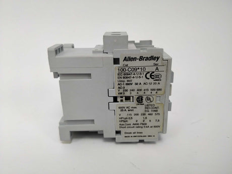 AB 100-C09*10 Aux. Contactor Ser. A 230 V 50/60 Hz