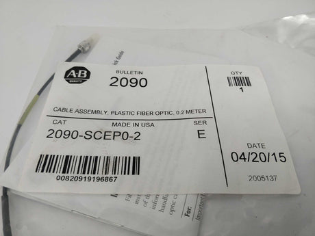 AB 2090-SCEP0-2 Cable assembly 0,2 m, Ser.E