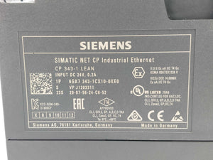 Siemens 6GK7 343-1CX10-0XE0 Communications processor DC 24V, 0,2A