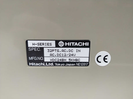 HITACHI 32pts.ac.dc  XDC24BH  H-Series  PTS Input Mod. AC/DC In