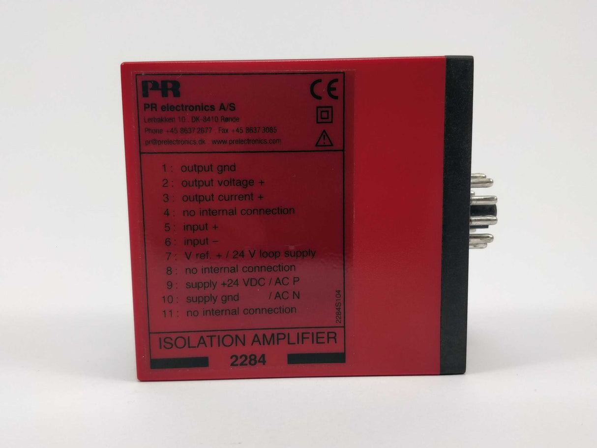 PR Electronics 2284E2D1 Isolation Amplifier 2284