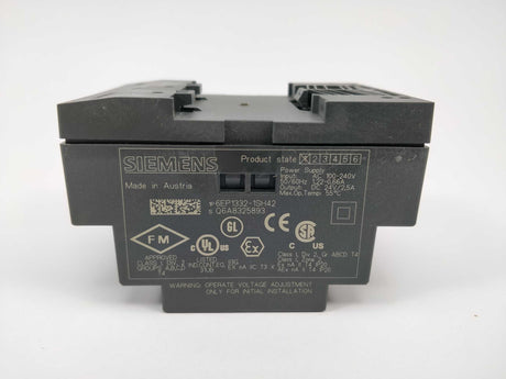 Siemens 6EP1332-1SH42 Stabilized power supply, E01