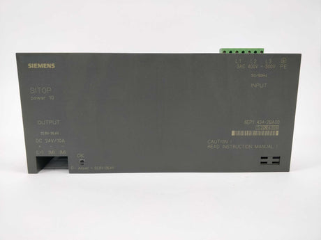 Siemens 6EP1434-2BA00 Stabilized power supply input, E03