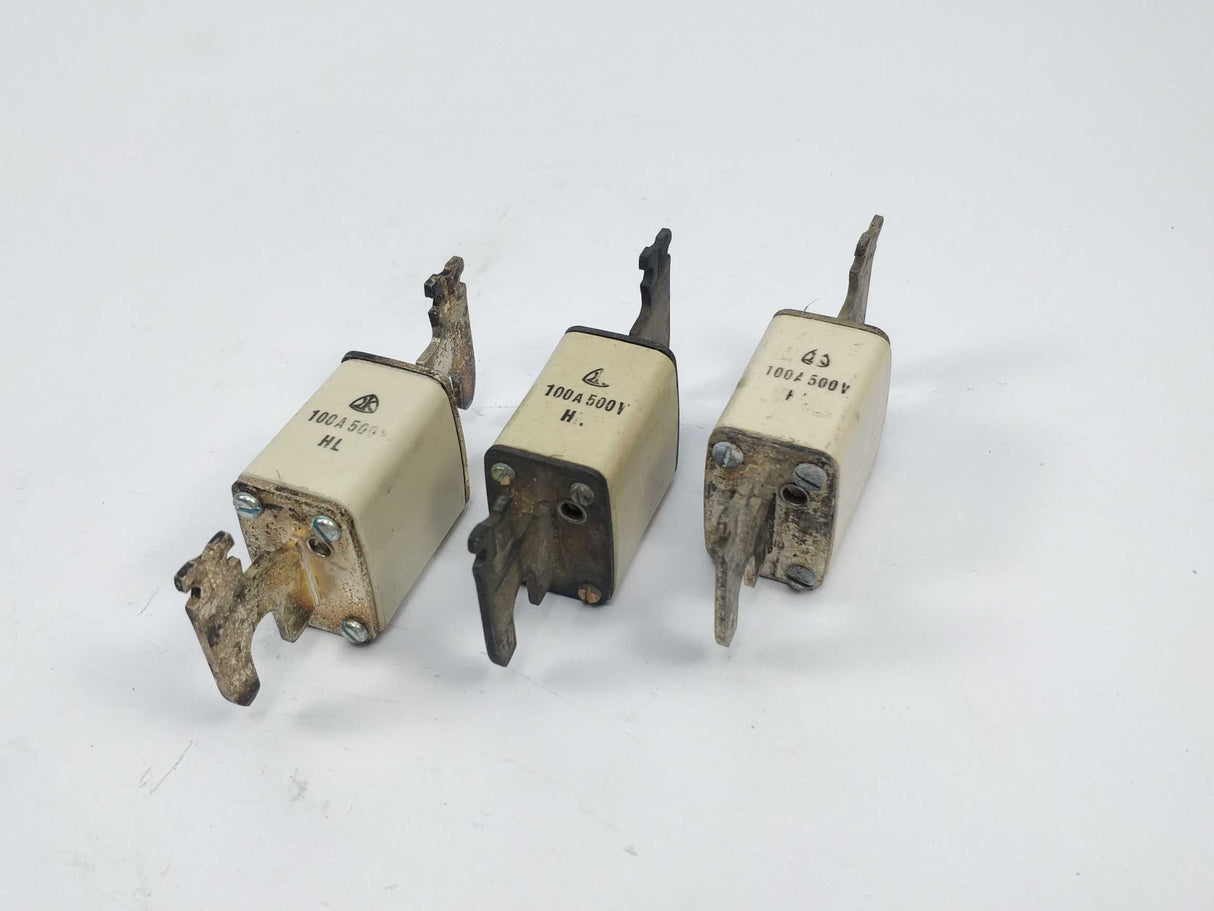 LK/Bussmann 171A4118 Fuse 100A 500V Universal CA 80mm 100kA