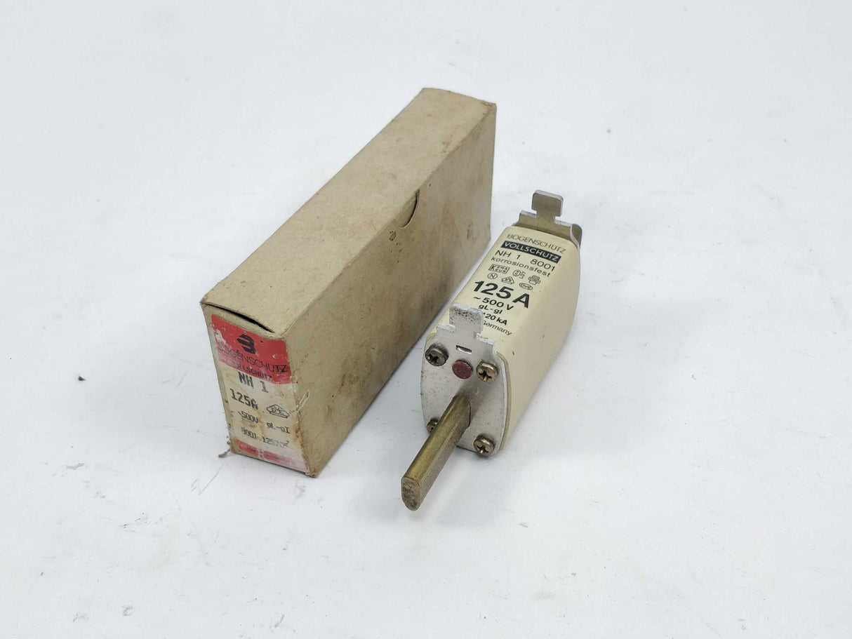 Bogenschütz Vollschutz  8001125705 Fuse 125A 500V gL NH1 120kA